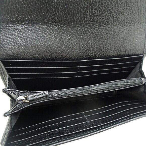 GUCCI Black Leather Wallet - Picture 5 of 8